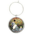 Wine Glass Charm w/1" Insert